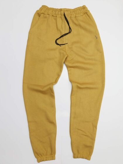 Cura Fleece Joggers Mustard Yellow