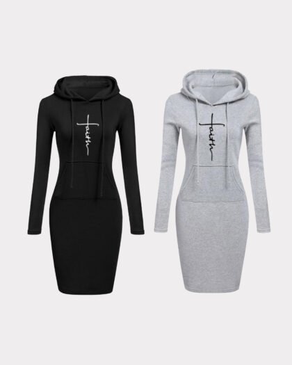 Cura Faith Hoodie Dress