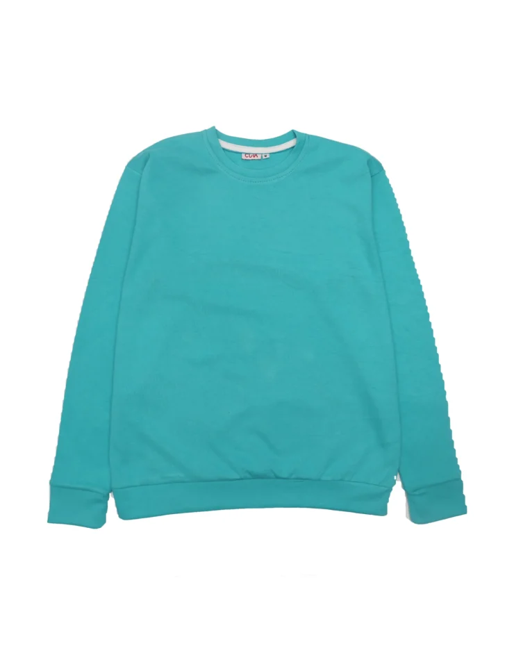 Cura Sweatshirt Turquoise Blue