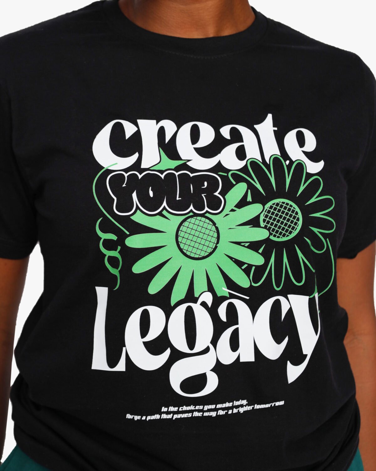 Create Your Legacy Tee (Black) - Image 3