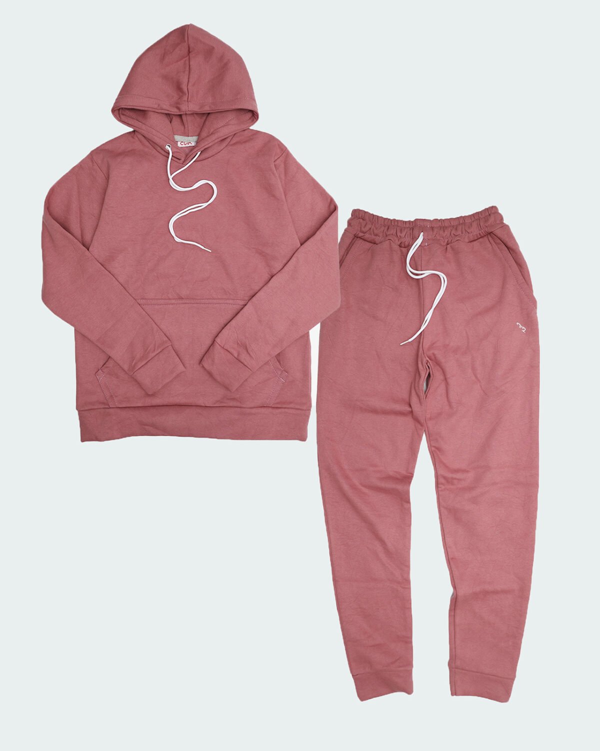 Cura Hoodies & Joggers Sets Peach