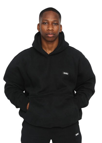 Staple Fleeces Hoodie Only  – Black