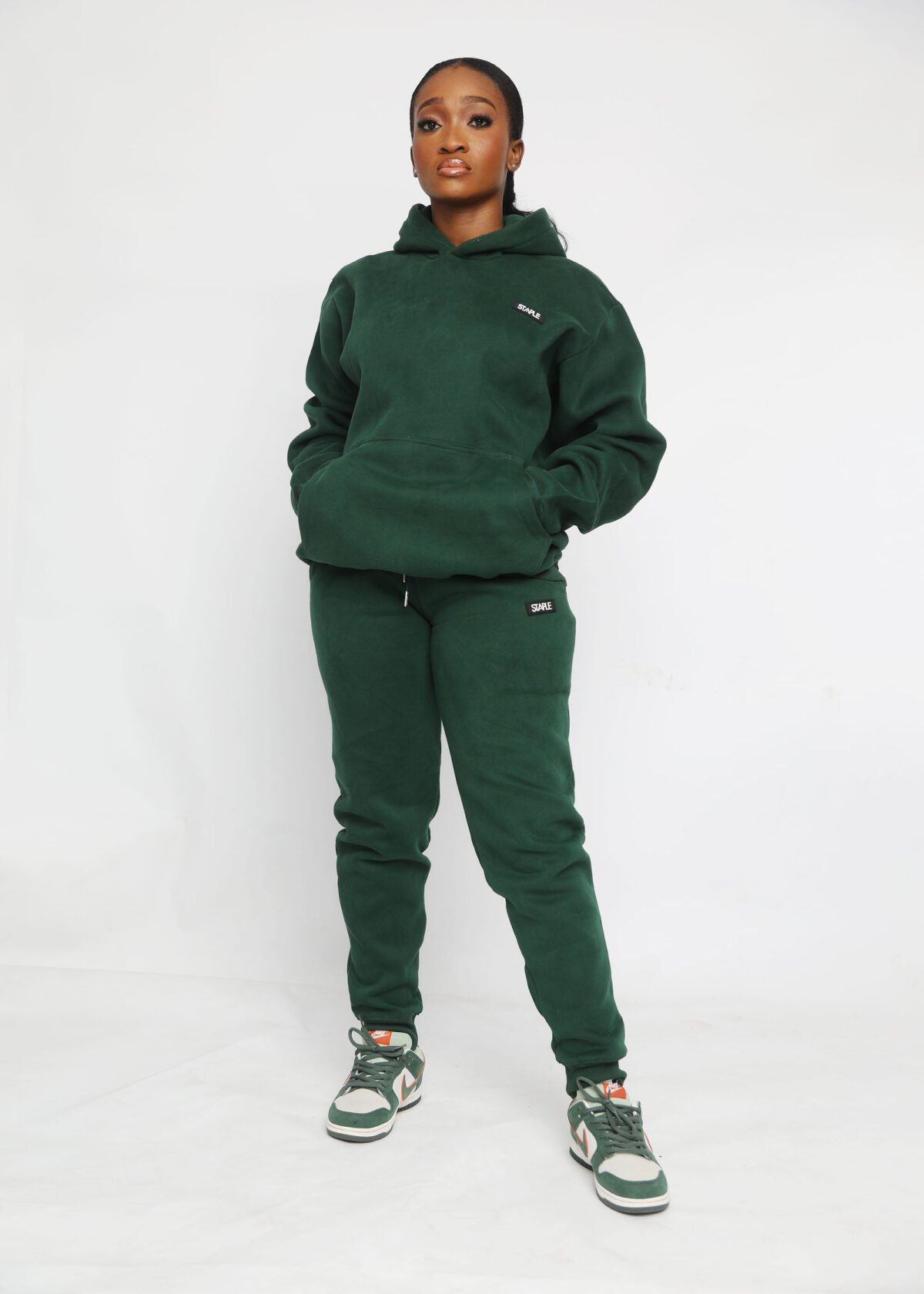 Staple Fleeces Joggers Only – Green - Image 2