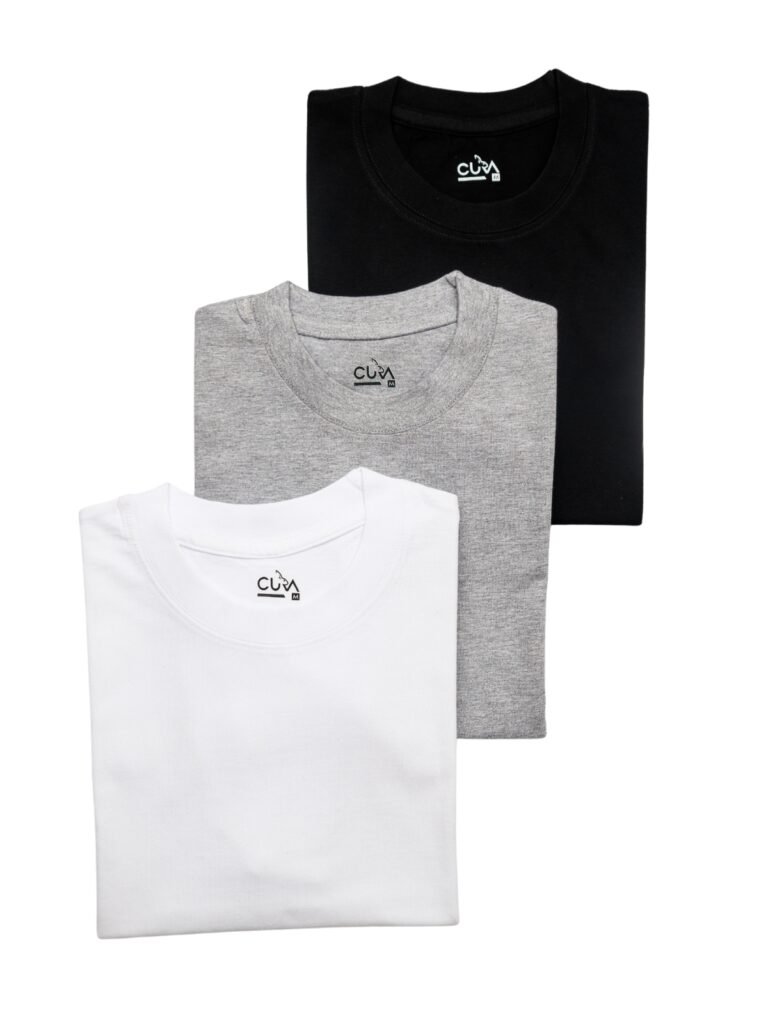 Cura Iconic Cotton T-Shirt (Plain)