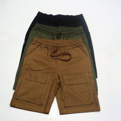 Combat Khaki Short w/Multi Pocket